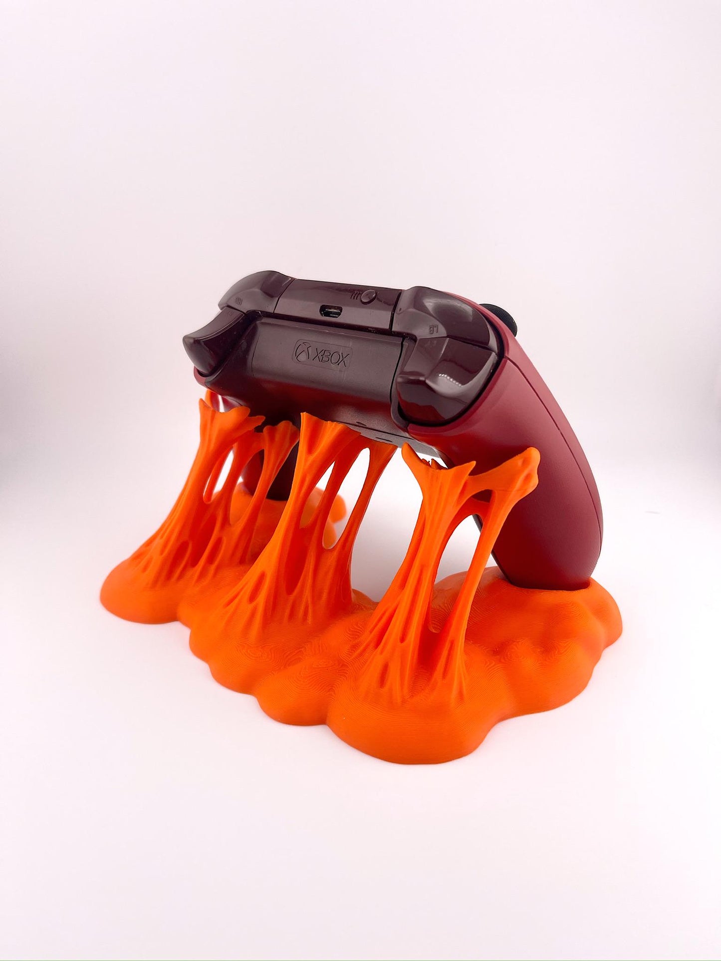 Custom Slime Controller Stand, Fun 3D-Printed Holder for Xbox/PlayStation, Perfect Gift for Gamers and Desk Organization