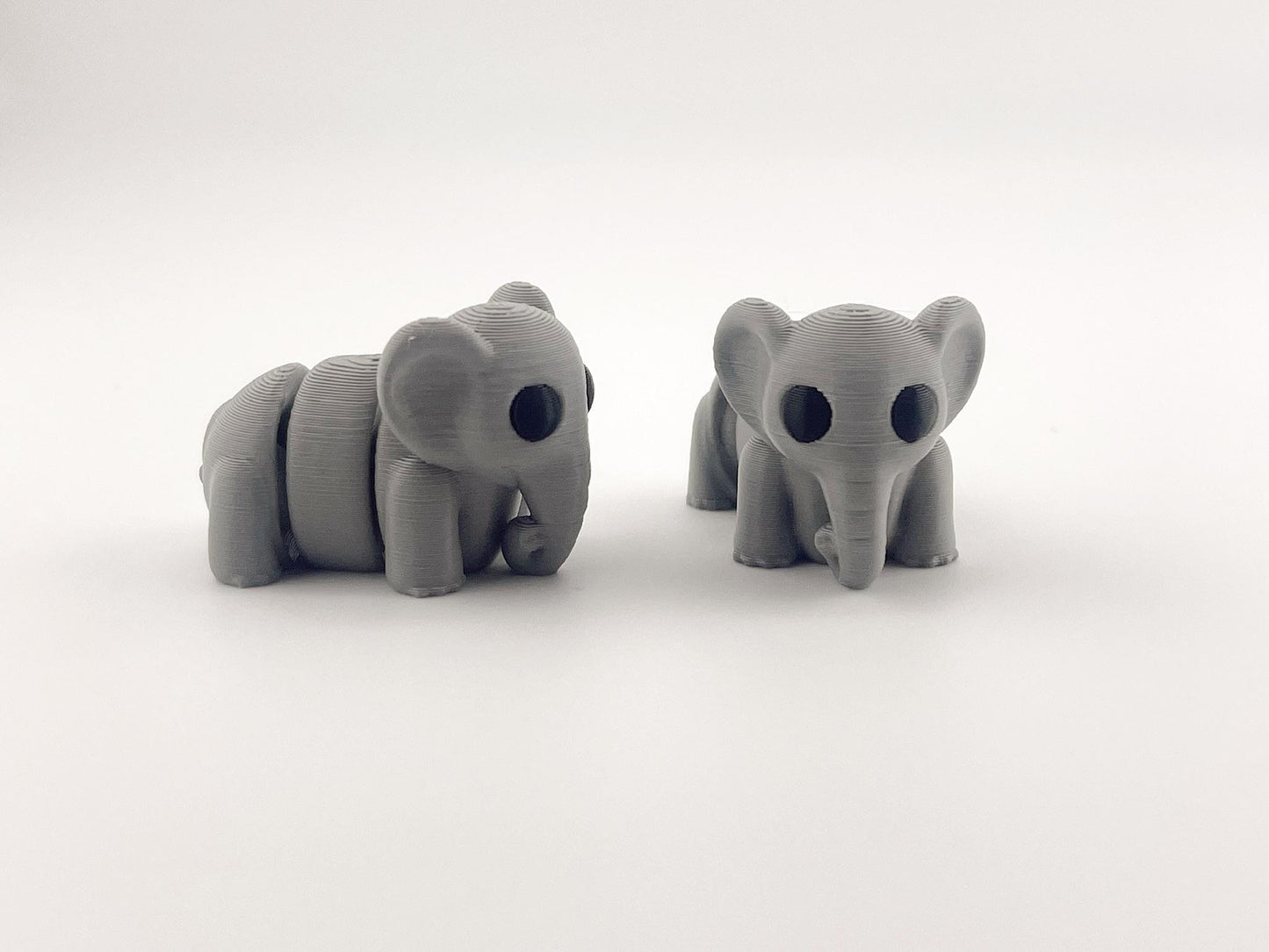Cute Mini Fidget Animals - Articulated 3D Printed Fun for Desk Decor or Party Favors, Whimsical Gift for Animal Lovers