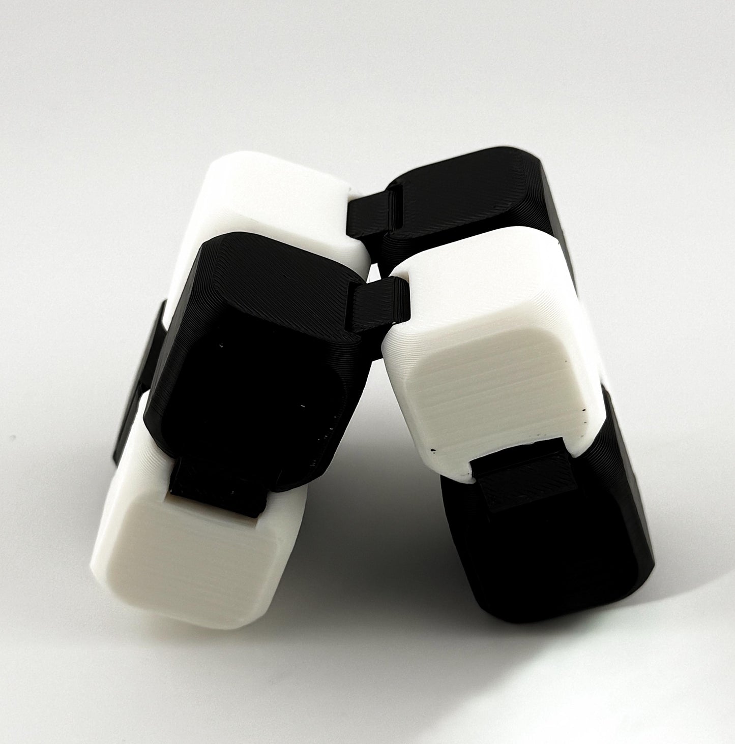 Infinity Cube Fidget Stress Relief, 3D Printed Calming Toy, Tactile Experience, Ideal Gift for Anxiety Relief