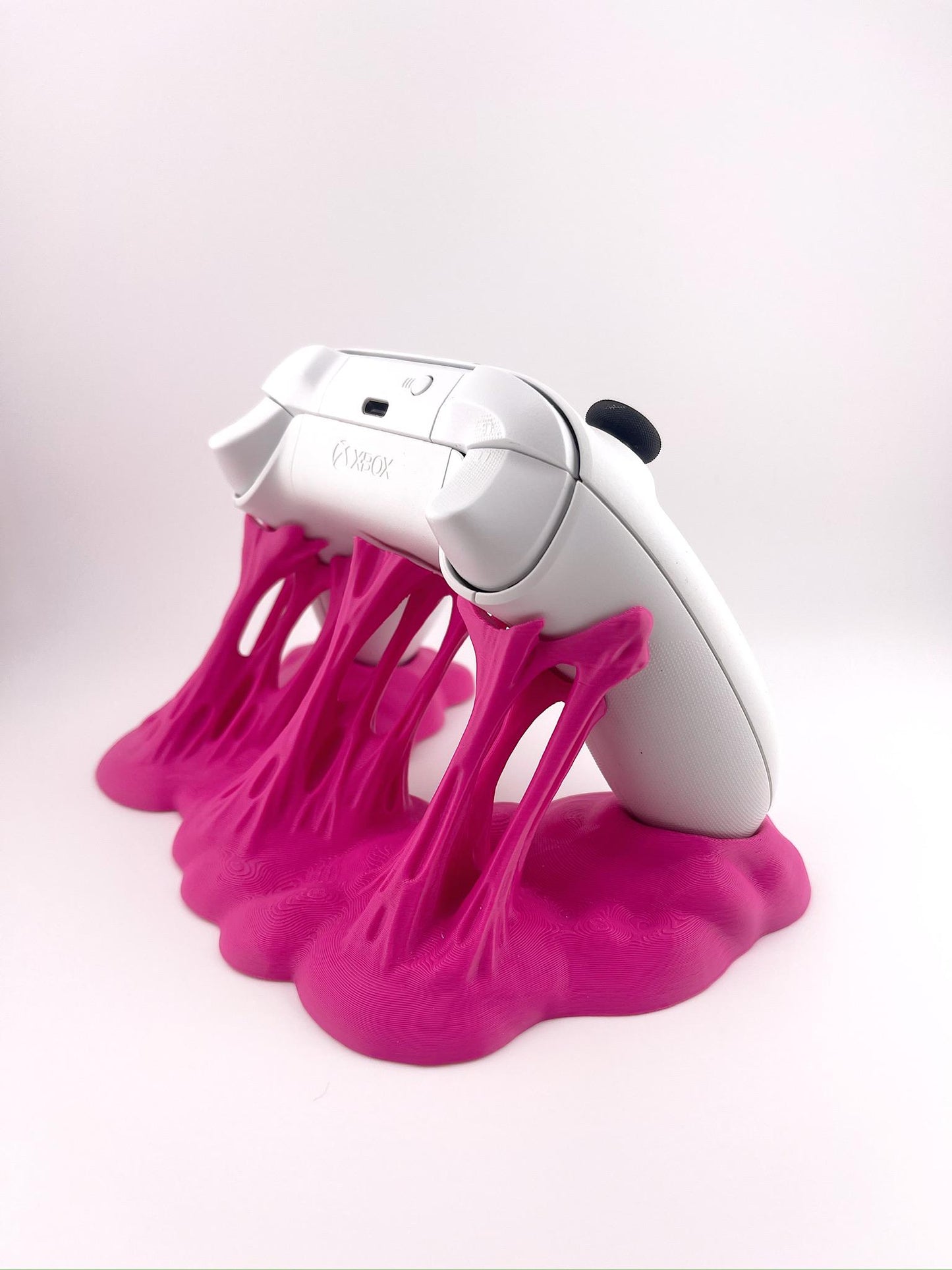Custom Slime Controller Stand, Fun 3D-Printed Holder for Xbox/PlayStation, Perfect Gift for Gamers and Desk Organization
