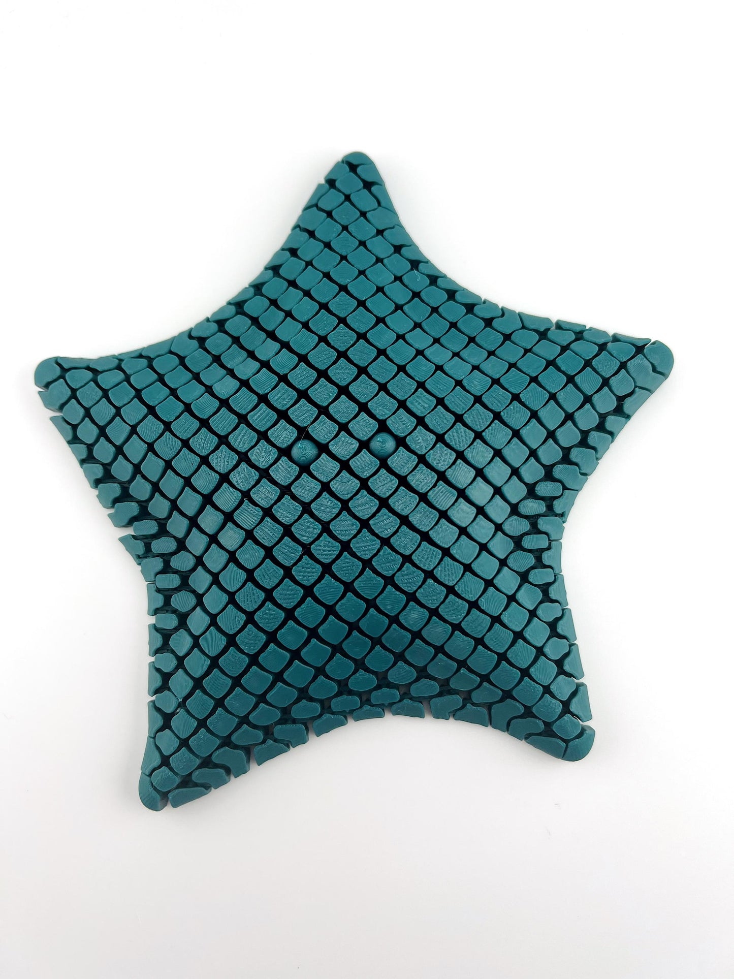 Oceanic Zen 3D Printed Starfish Fidget Toy - (Blue, Yellow, Pink, Green), Stress Relief & Focus Aid, Perfect Ocean-Themed Gift for All Ages