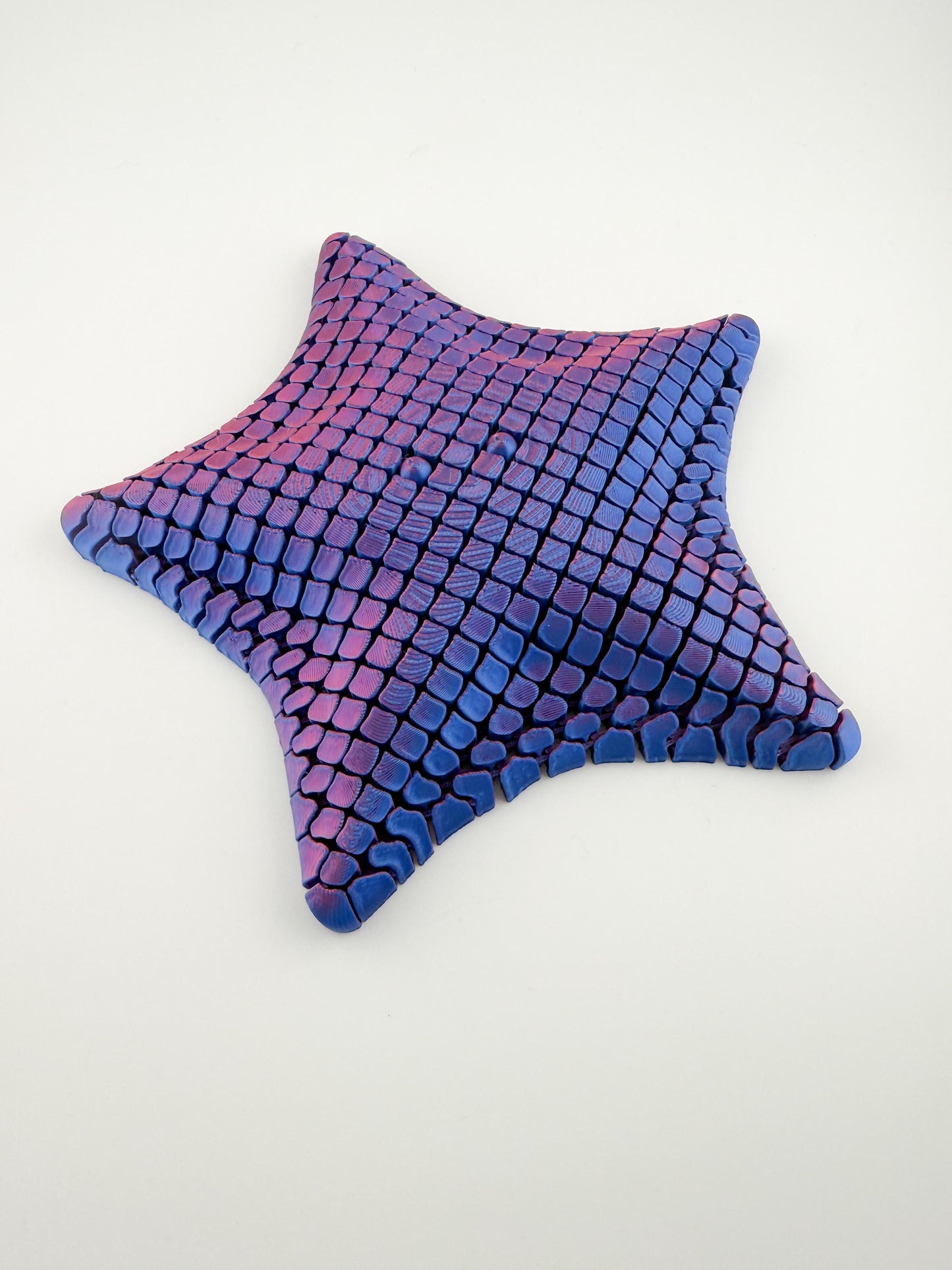 Oceanic Zen 3D Printed Starfish Fidget Toy - Blue/Purple, Stress Relief & Focus Aid, Perfect Ocean-Themed Gift for All Ages