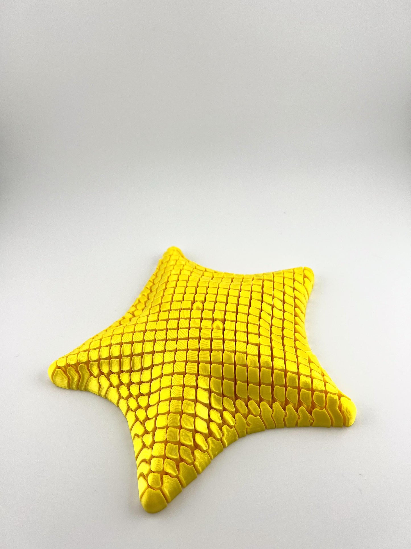 Oceanic Zen 3D Printed Starfish Fidget Toy - (Blue, Yellow, Pink, Green), Stress Relief & Focus Aid, Perfect Ocean-Themed Gift for All Ages