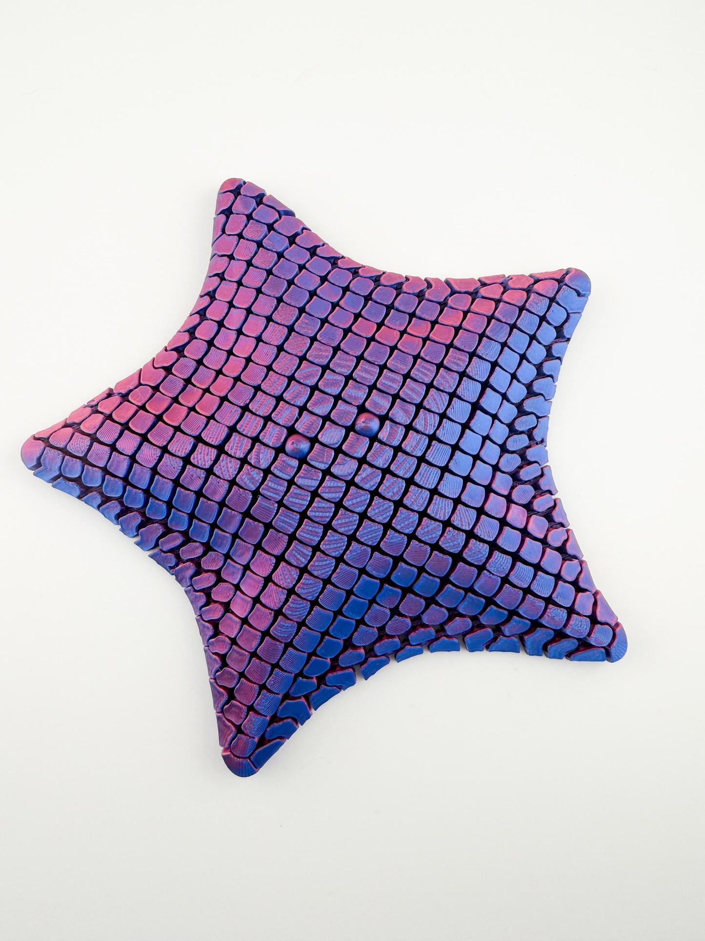 Oceanic Zen 3D Printed Starfish Fidget Toy - Blue/Purple, Stress Relief & Focus Aid, Perfect Ocean-Themed Gift for All Ages