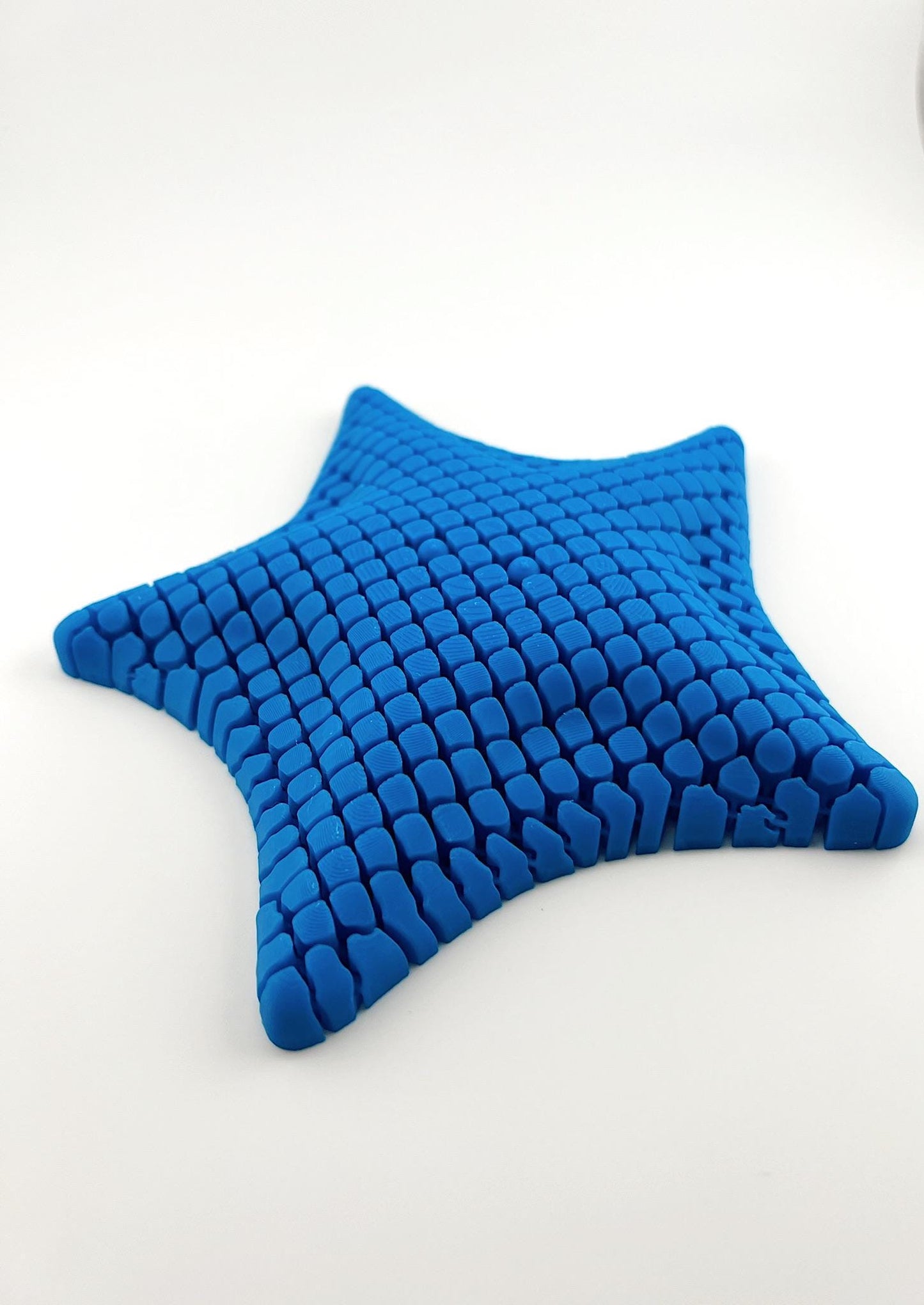 Oceanic Zen 3D Printed Starfish Fidget Toy - (Blue, Yellow, Pink, Green), Stress Relief & Focus Aid, Perfect Ocean-Themed Gift for All Ages