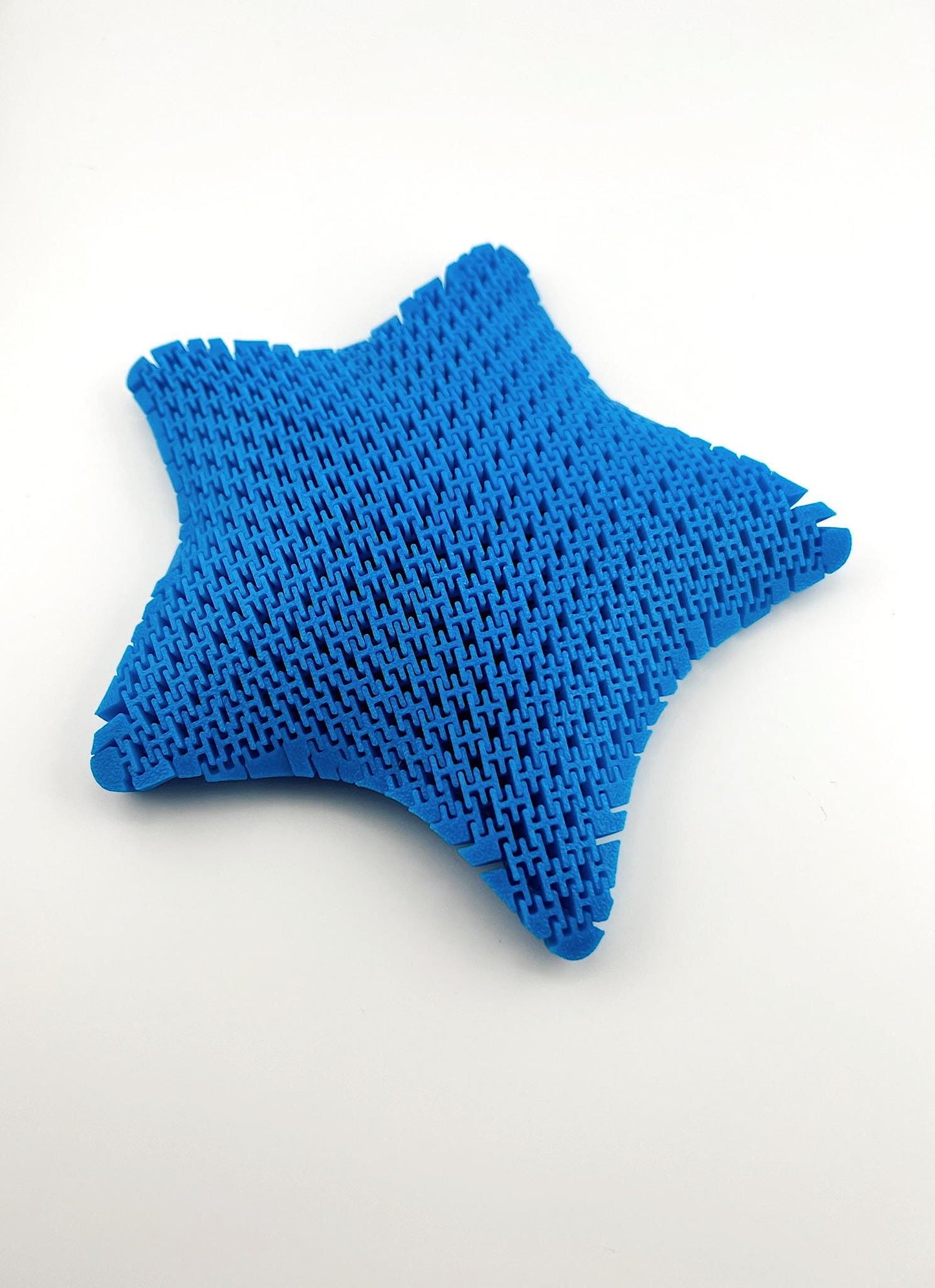 Oceanic Zen 3D Printed Starfish Fidget Toy - (Blue, Yellow, Pink, Green), Stress Relief & Focus Aid, Perfect Ocean-Themed Gift for All Ages