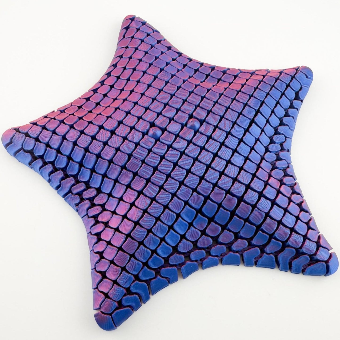 Oceanic Zen 3D Printed Starfish Fidget Toy - Blue/Purple, Stress Relief & Focus Aid, Perfect Ocean-Themed Gift for All Ages