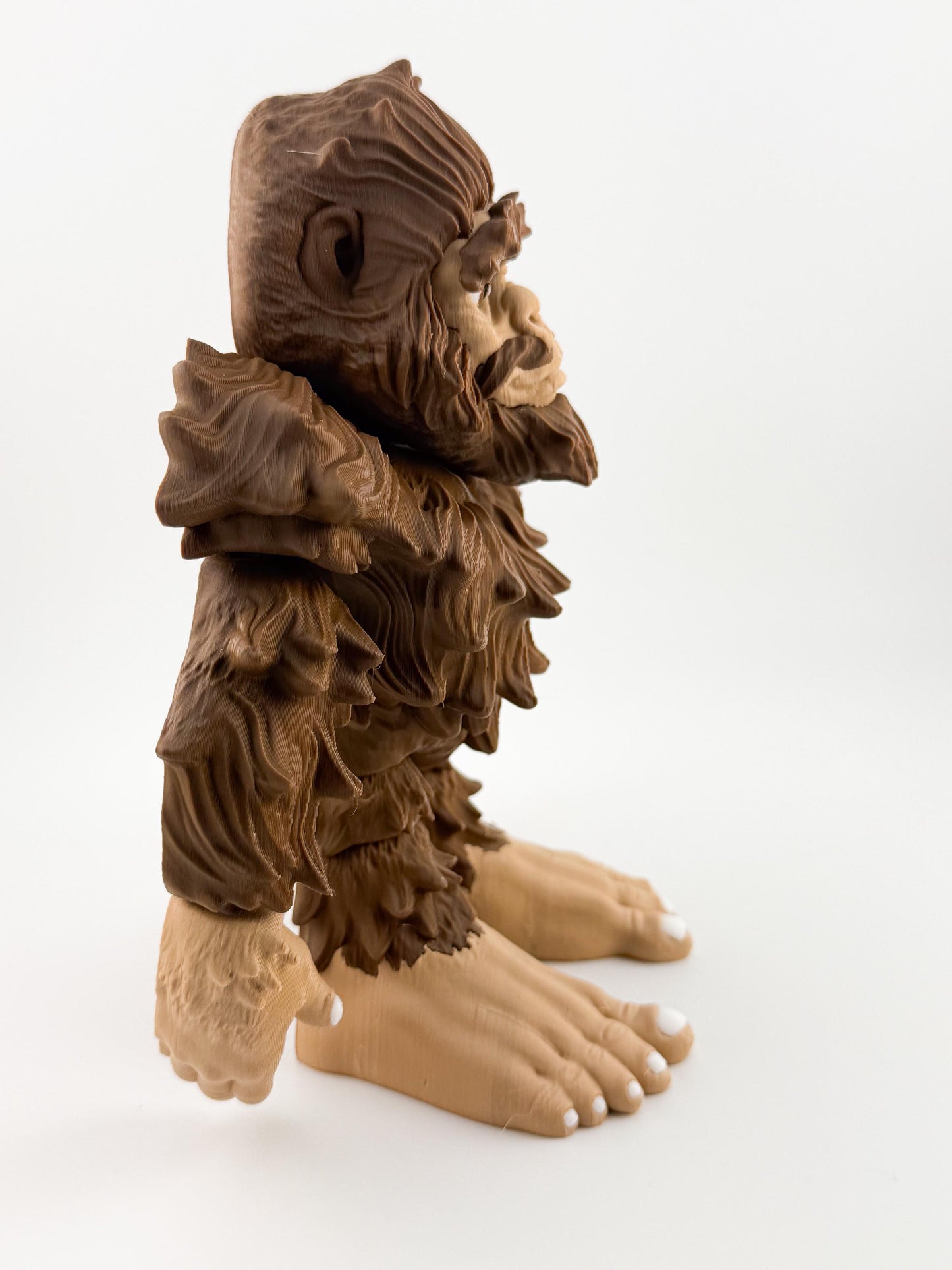 Articulated Bigfoot - Exclusive 3D Printed Creature Model for Display, Ideal Gift for Nature Enthusiasts