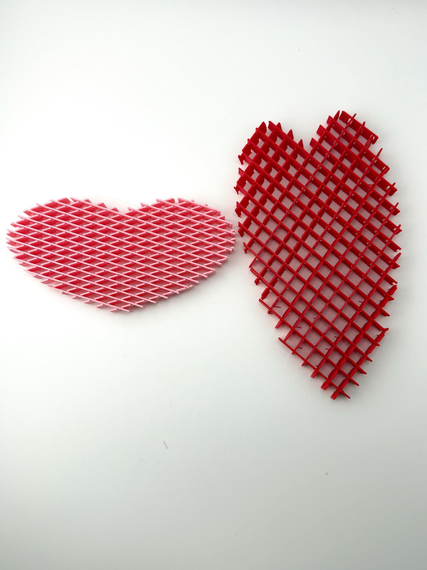 Flexi Fidget Hearts - Light Pink, Pink, Purple, Red