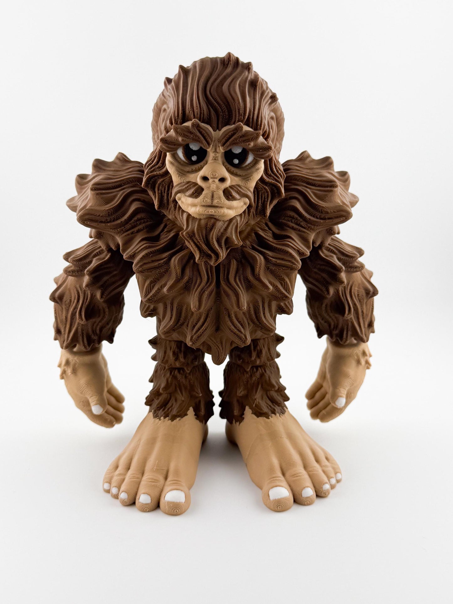 Articulated Bigfoot - Exclusive 3D Printed Creature Model for Display, Ideal Gift for Nature Enthusiasts