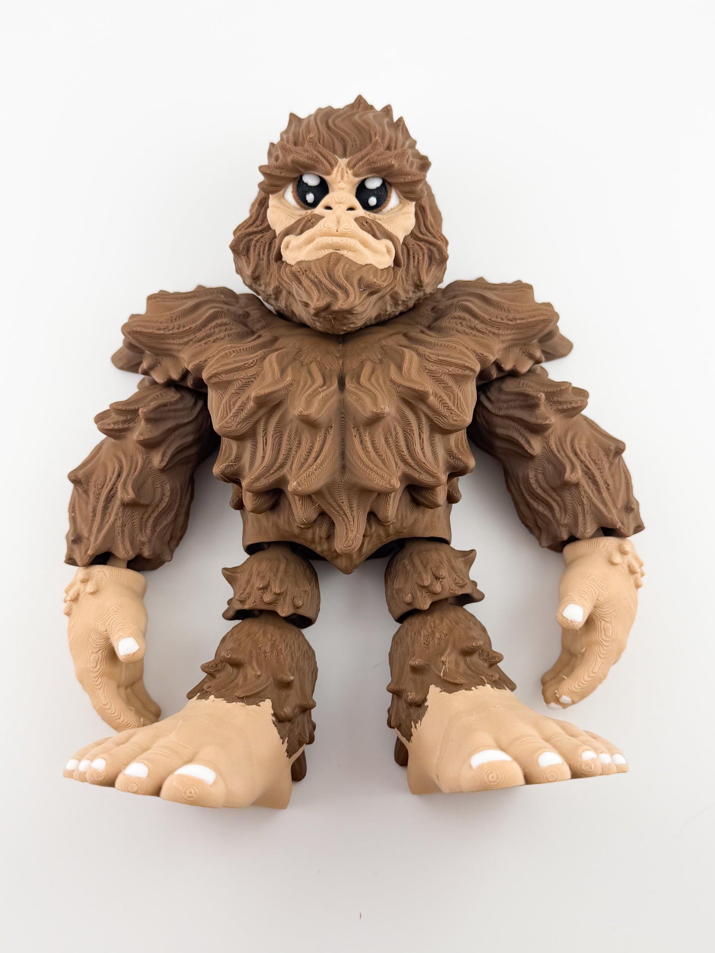 Articulated Bigfoot - Exclusive 3D Printed Creature Model for Display, Ideal Gift for Nature Enthusiasts